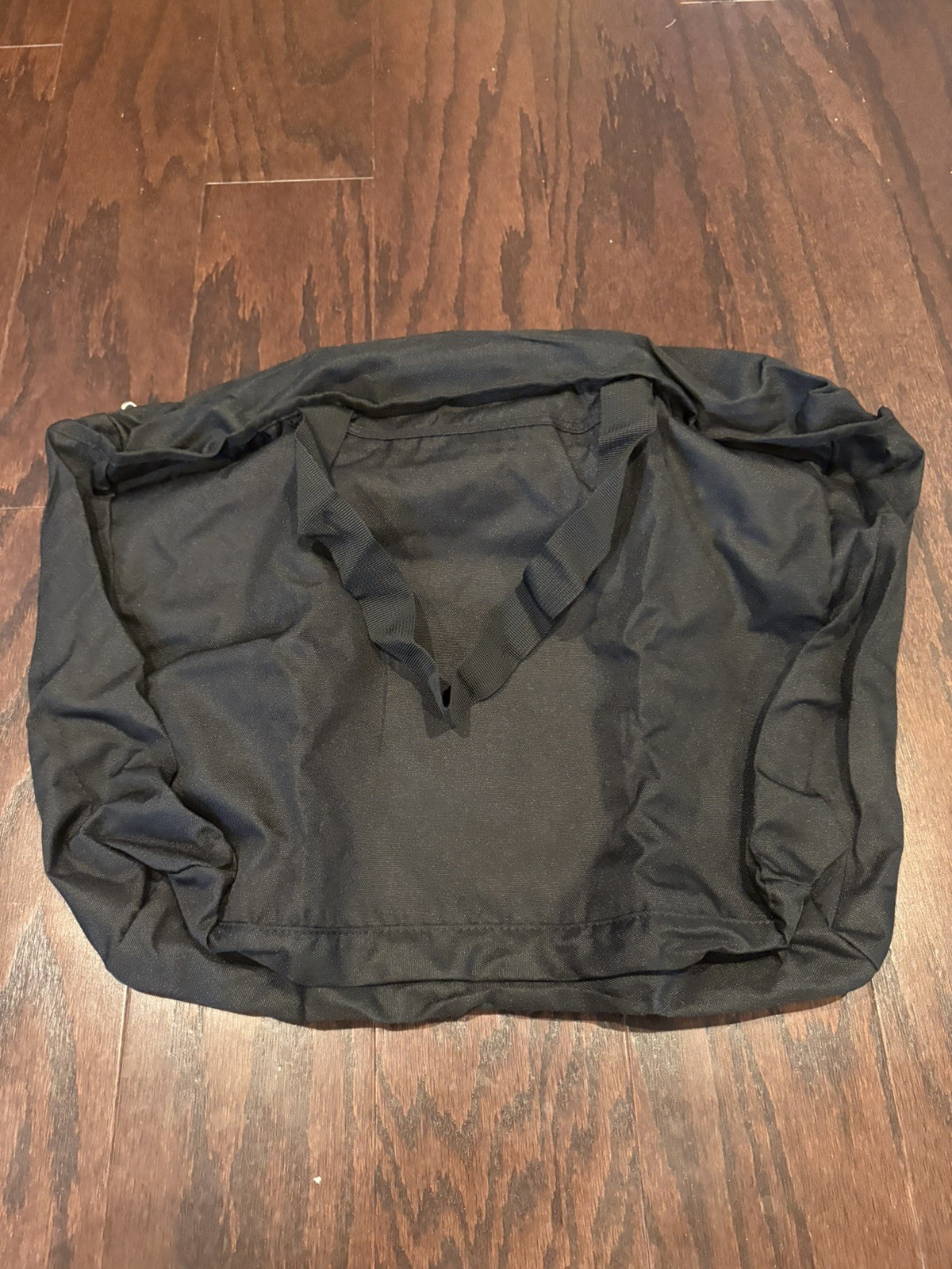 NEW Samsonite Black Foldaway Packable Tote Sling Bag 15.5 x 12.5 x 6 Inches NWT