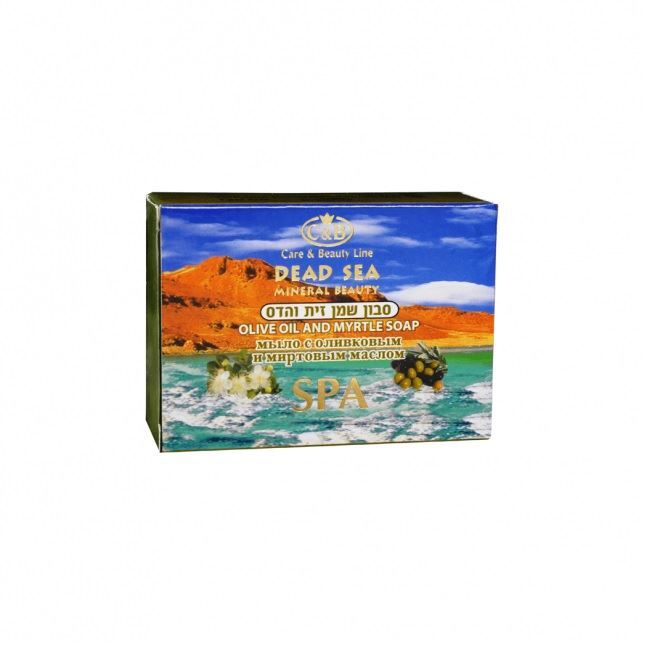 Dead Sea Minerals C&B Olive Oil & Lemon Mirtle Solid Soap120gr