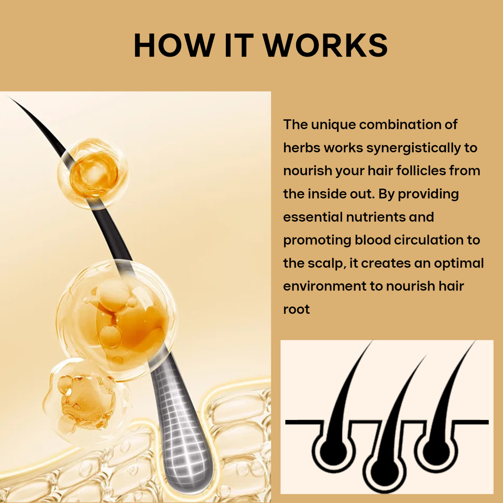 20 Pcs Natural Hair Growth Tea Stimulate Hair Scalp Health Hair Shine and Luster