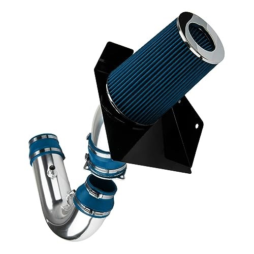 4 inch Cold Air Intake System Kit + Heat 1997-2003 F150/250 4.6/5.4L Blue
