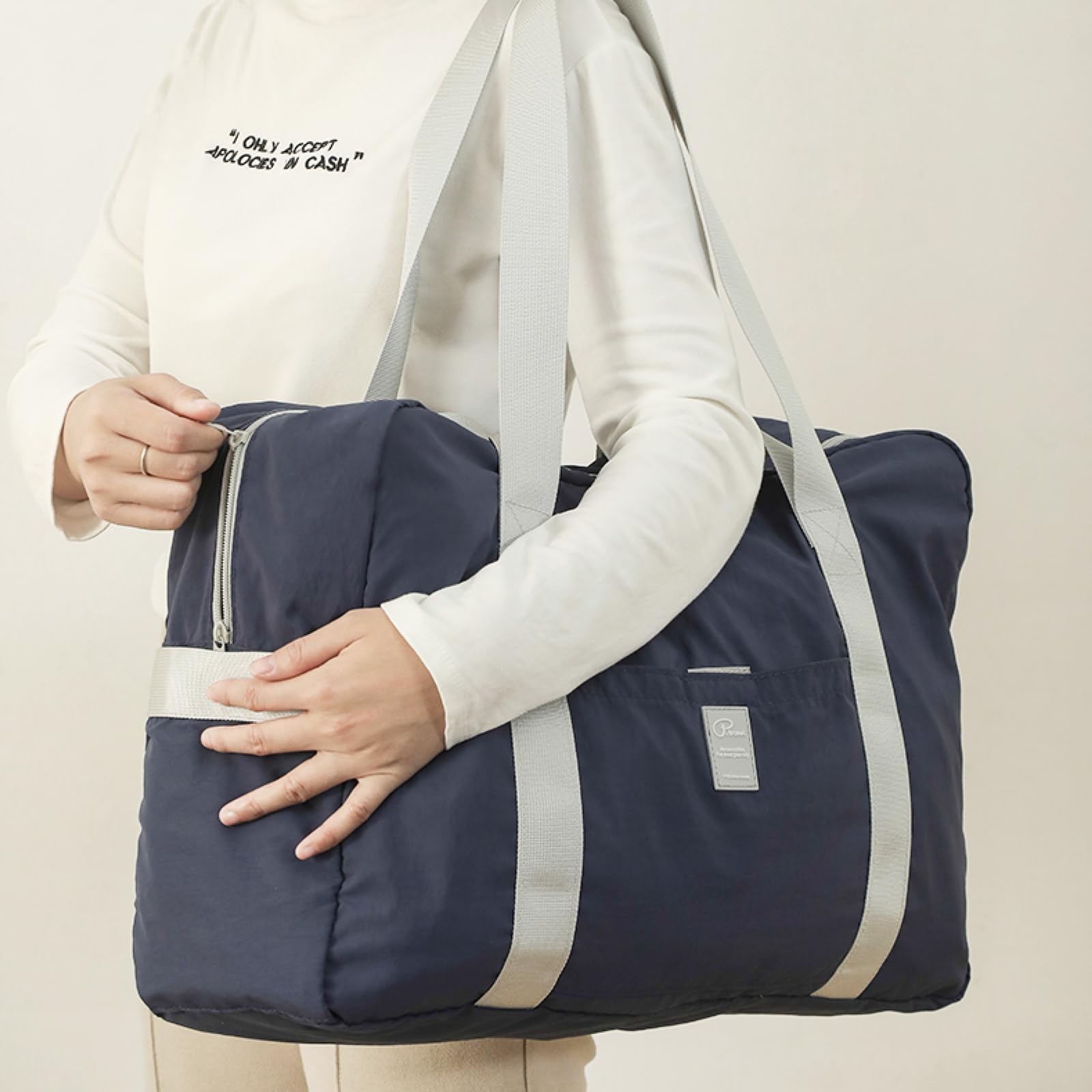 TRIWONDER Travel Duffel Sport Bag Waterproof Weekender Carry On Tote Hospital…