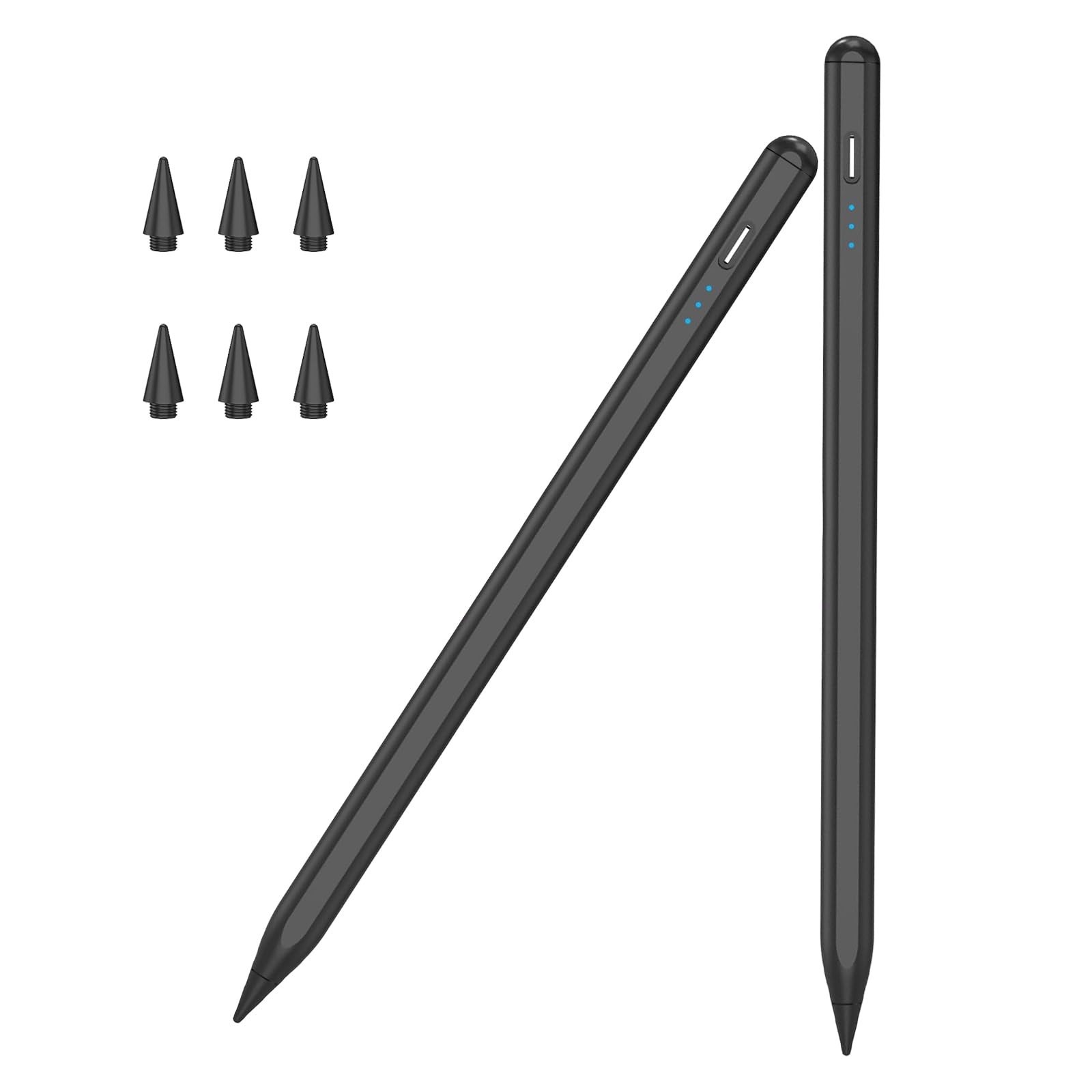 【2Pack】Stylus Pencil for iPad 2018-2026 A16 11/10/9/8/7/6,Mini A17
