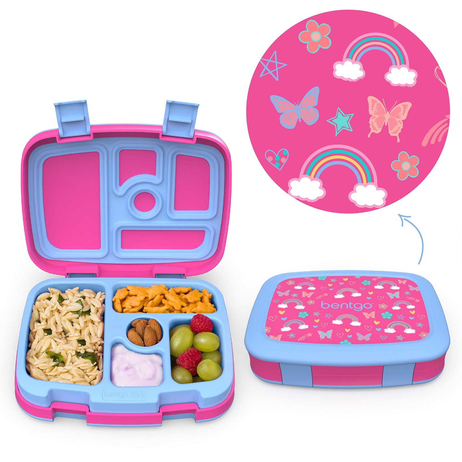 Bentgo 2-in-1 Backpack & Insulated Lunch Bag Set With Kids Prints Lunch Box (…