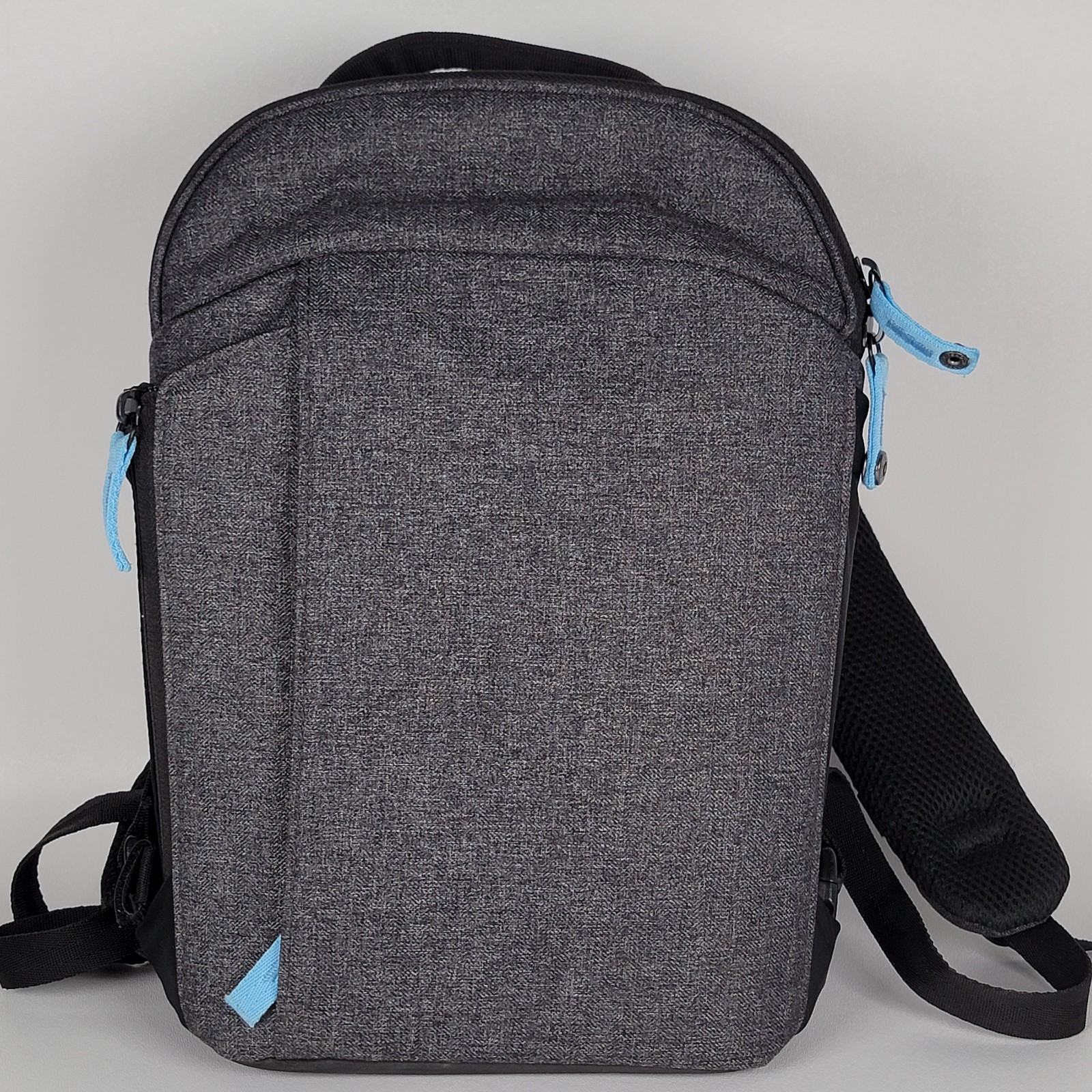 Medical Device Backpack Hard shell case Gray- Pockets, HD Padded Straps