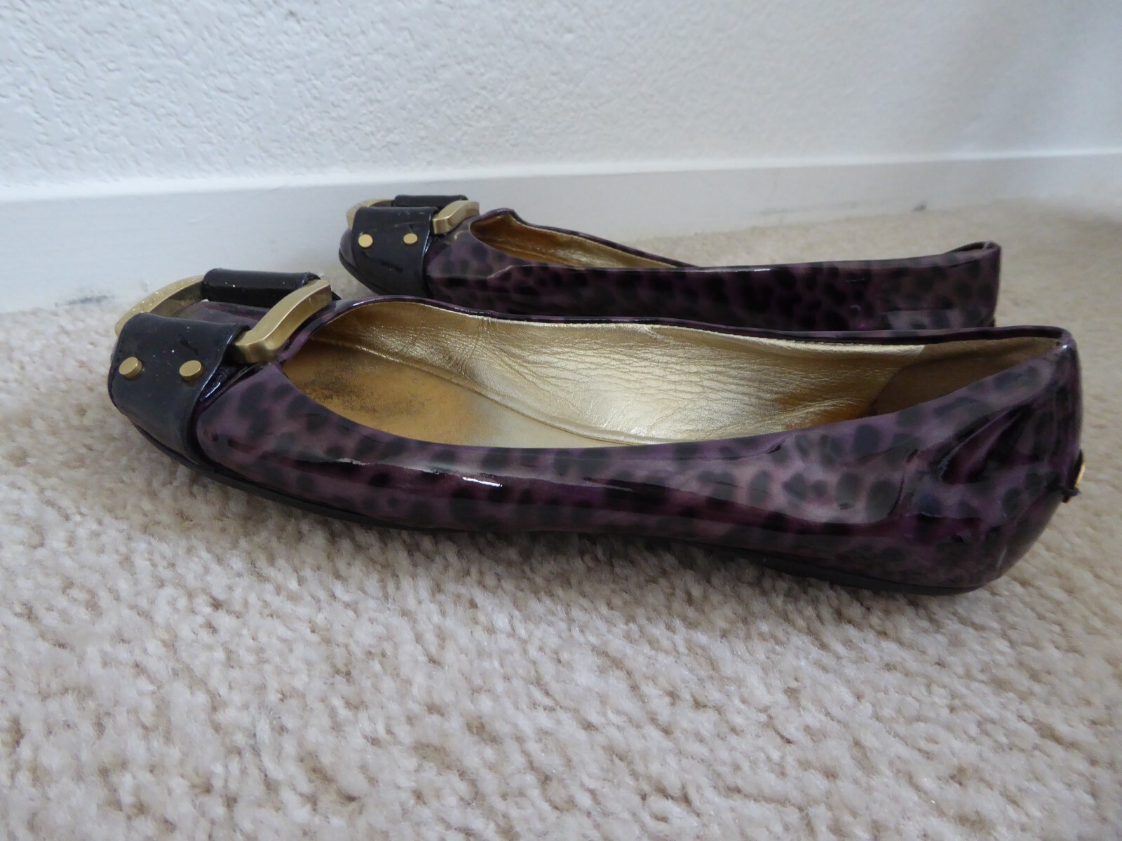 Jimmy Choo London Patent Leather Ballet Flats Size 36