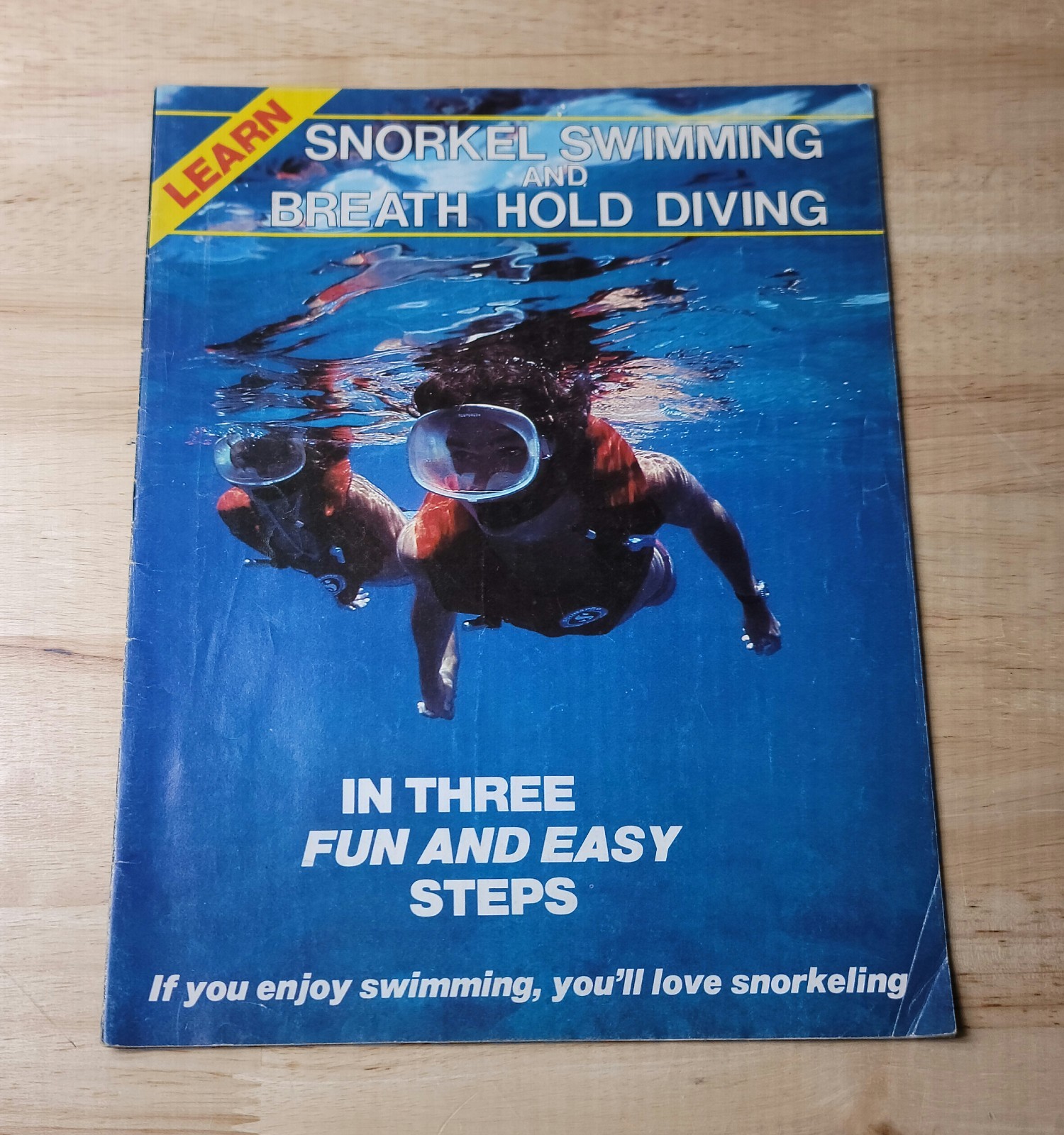 Scuba Pro MAGAZINE Learn Snorkel Swimming & Breath Hold Diving 1979