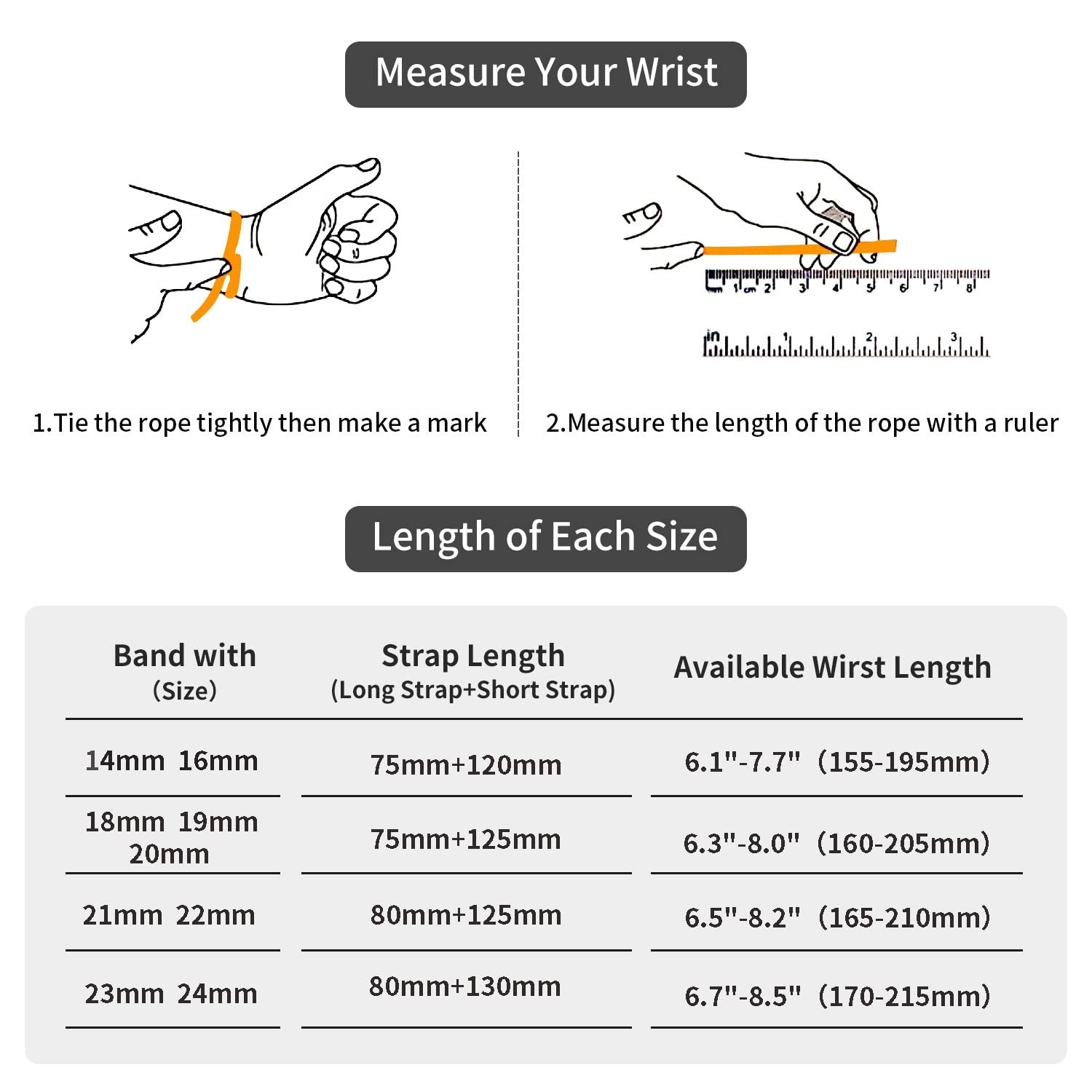 TStrap Leather Watch Band Men – Brown Quick Release Watch Strap for Women Rep…