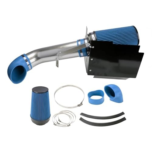 Cold Air Intake Kit replacement for 1999 2002-2006 Chevy Avalanche 1500 Blue