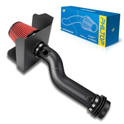High Performance Aluminum Cold Air Intake 2016-2023 Toyota Tacoma 3.5L Red