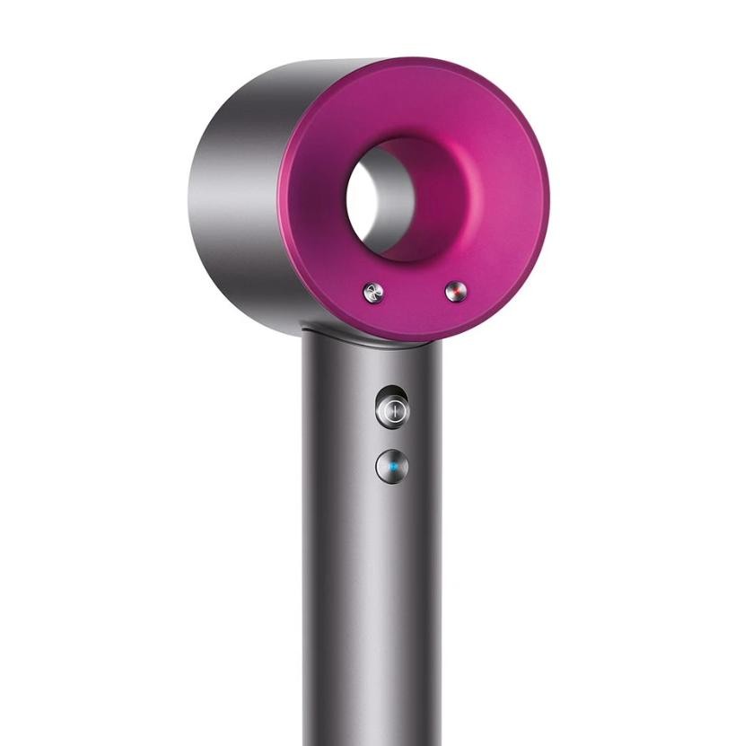 USA Supersonic Hair Dryer /with 5 Styling Attachments / IN BOX -Iron Fuchsia