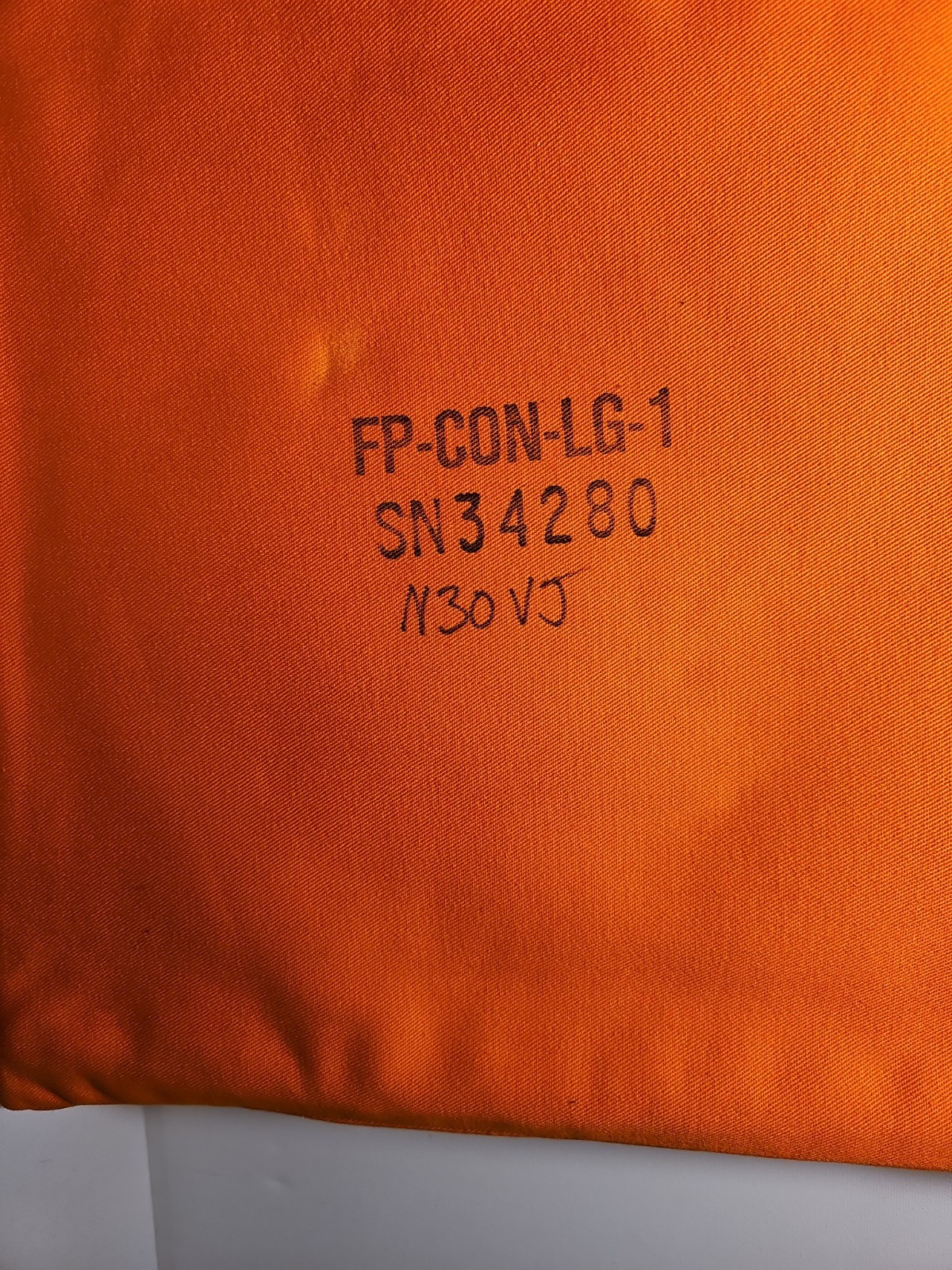 Brimstone Laptop Bag Fire Containment Bag WITH GLOVES pre owned SN34280
