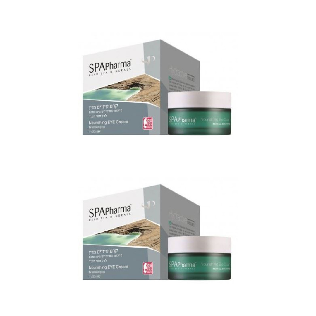 x2 SPA Pharma Dead Sea Minerals Intensive Eye Cream for All Skin Types 30ml