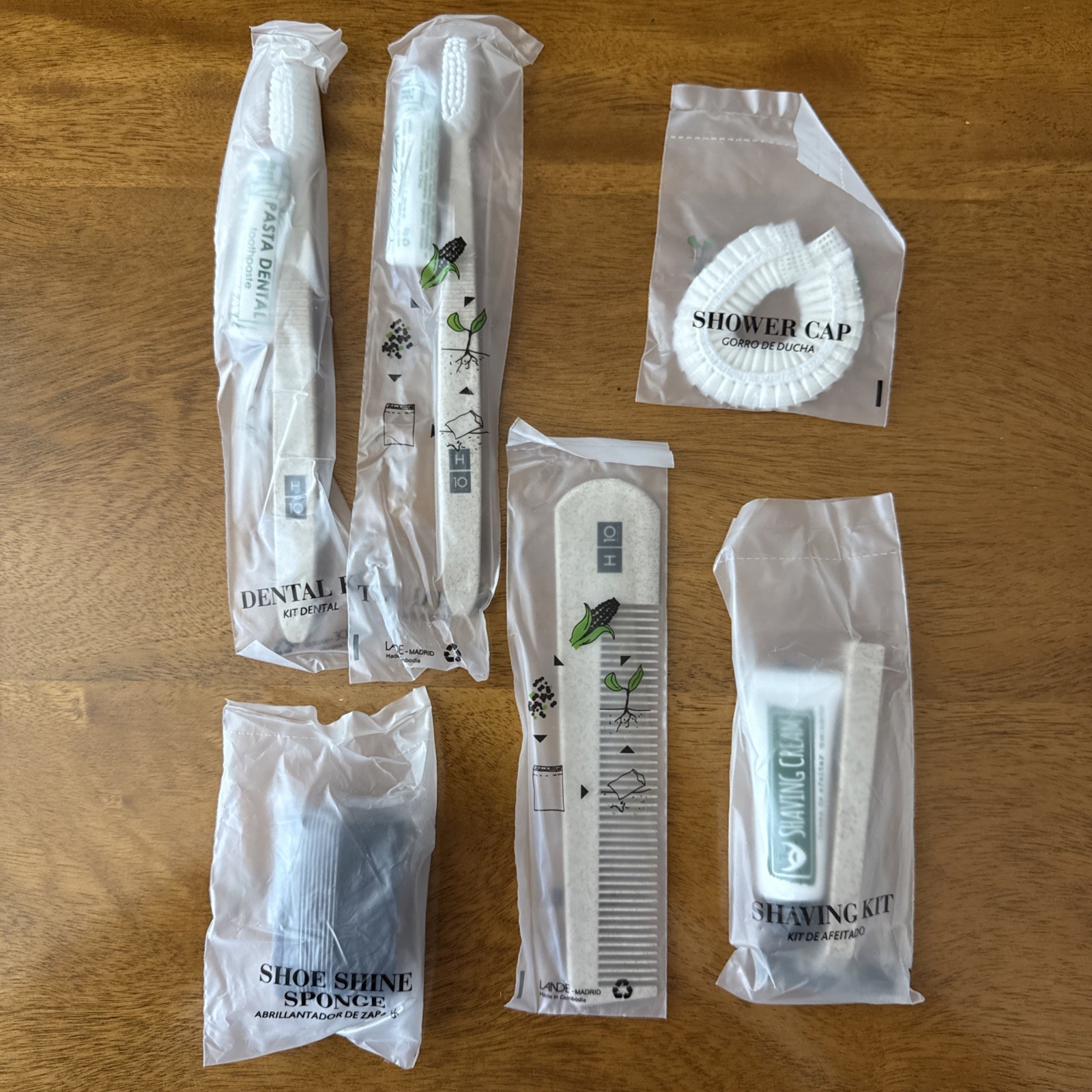 H10 HOTELS Venice, Italy ~Amenity Kit Toiletries Travel Bag