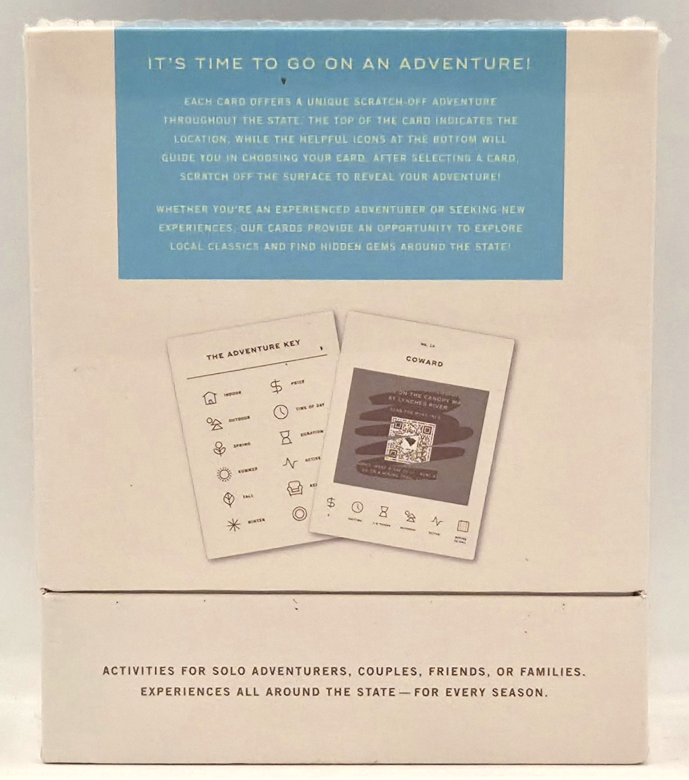 RIO South Carolina Adventure Bucket List ⚡NEW ⚡ 50 Scratch Off Cards ⚡FREE SHIP