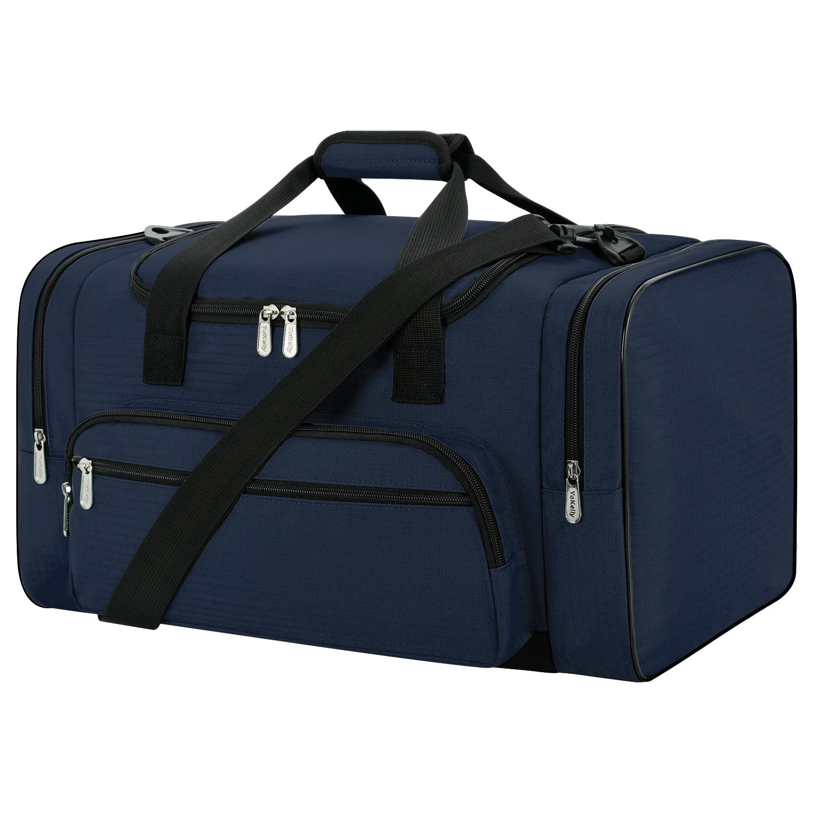 Sports Duffel Bag 26 Inch Travel Gym Duffle – Navy Blue 26 inch – 1.0