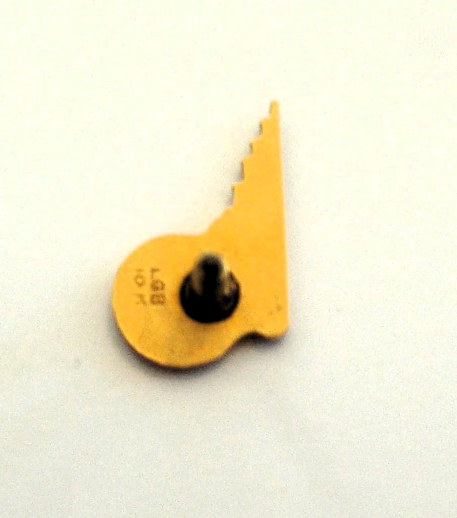 PAN AM WORLD AIRWAYS WING 10K LGB BALFOUR GOLD RARE SERVICE PIN