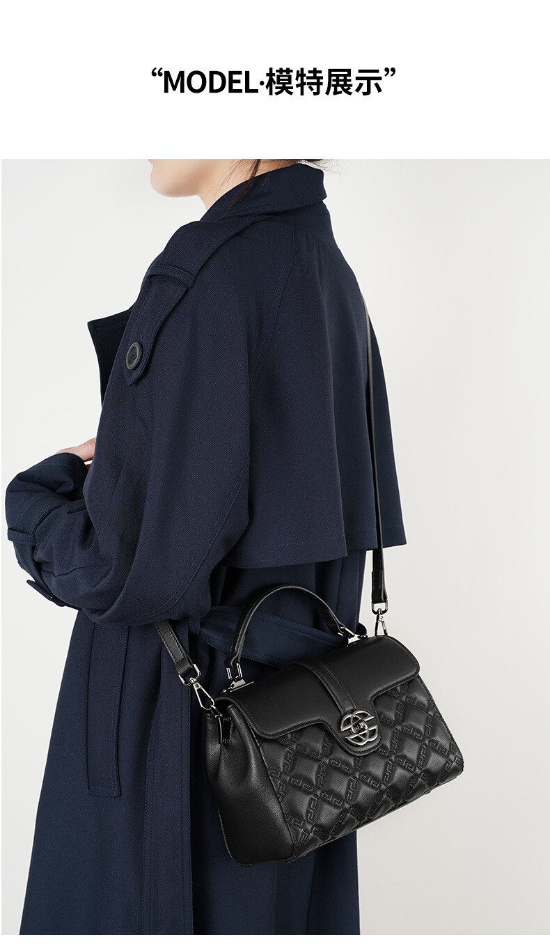 Bag Women’s New Commuter Leather Women’s Bag Large Capacity Mom Bag