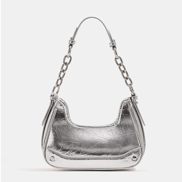 new trendy shiny crossbody women’s bag niche high-end versatile shoulder bag
