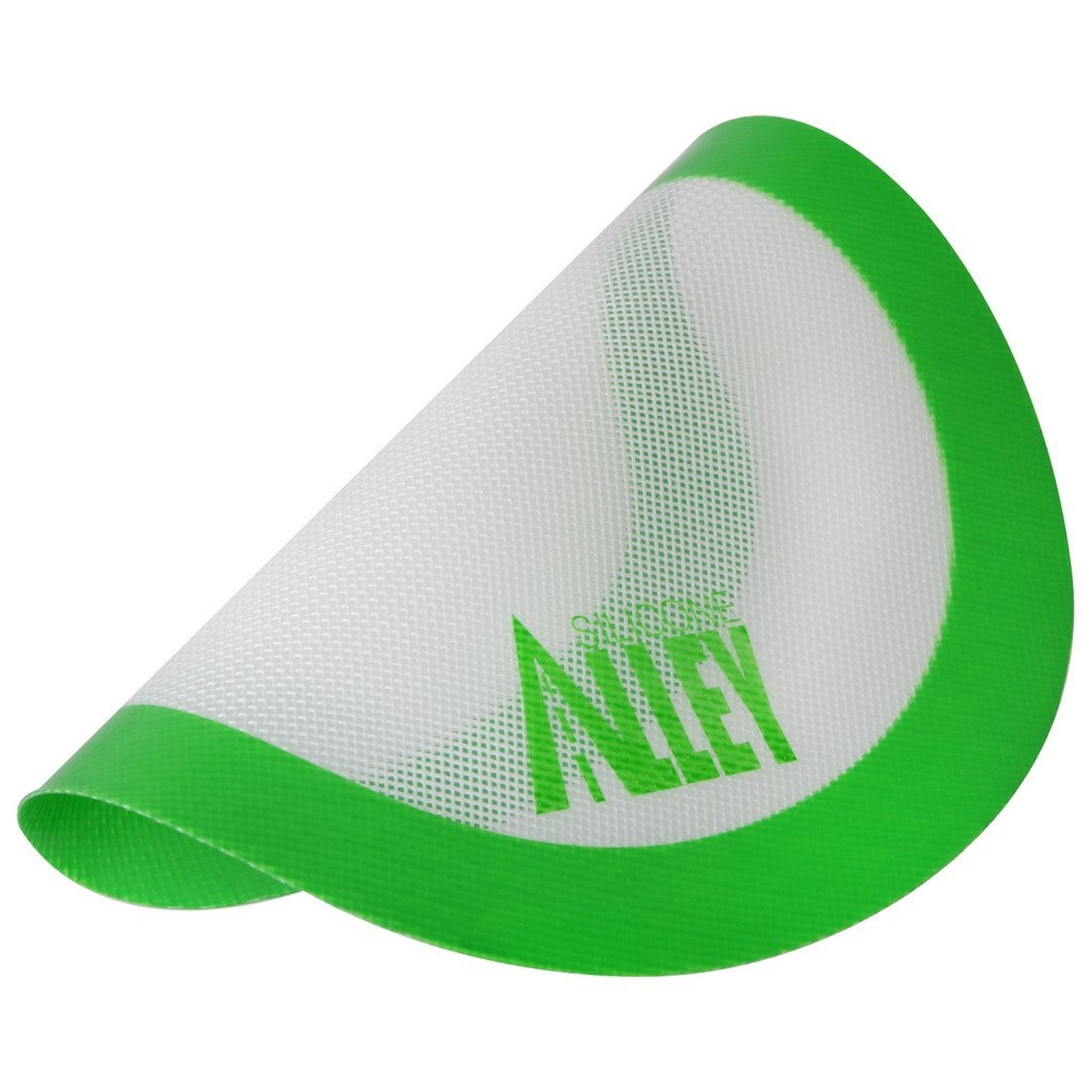3 Non-stick Mat Pad/Silicone Rolling Baking Pastry Mat Large Round 9.5″ Green
