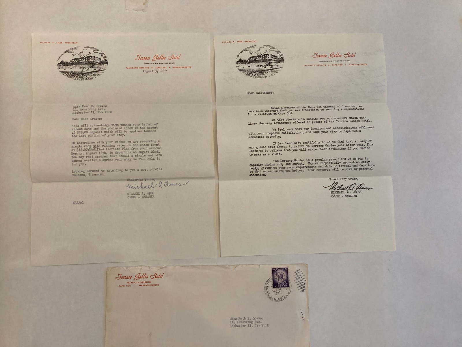 Vintage New England Brochures circa 1950’s – 1970’s