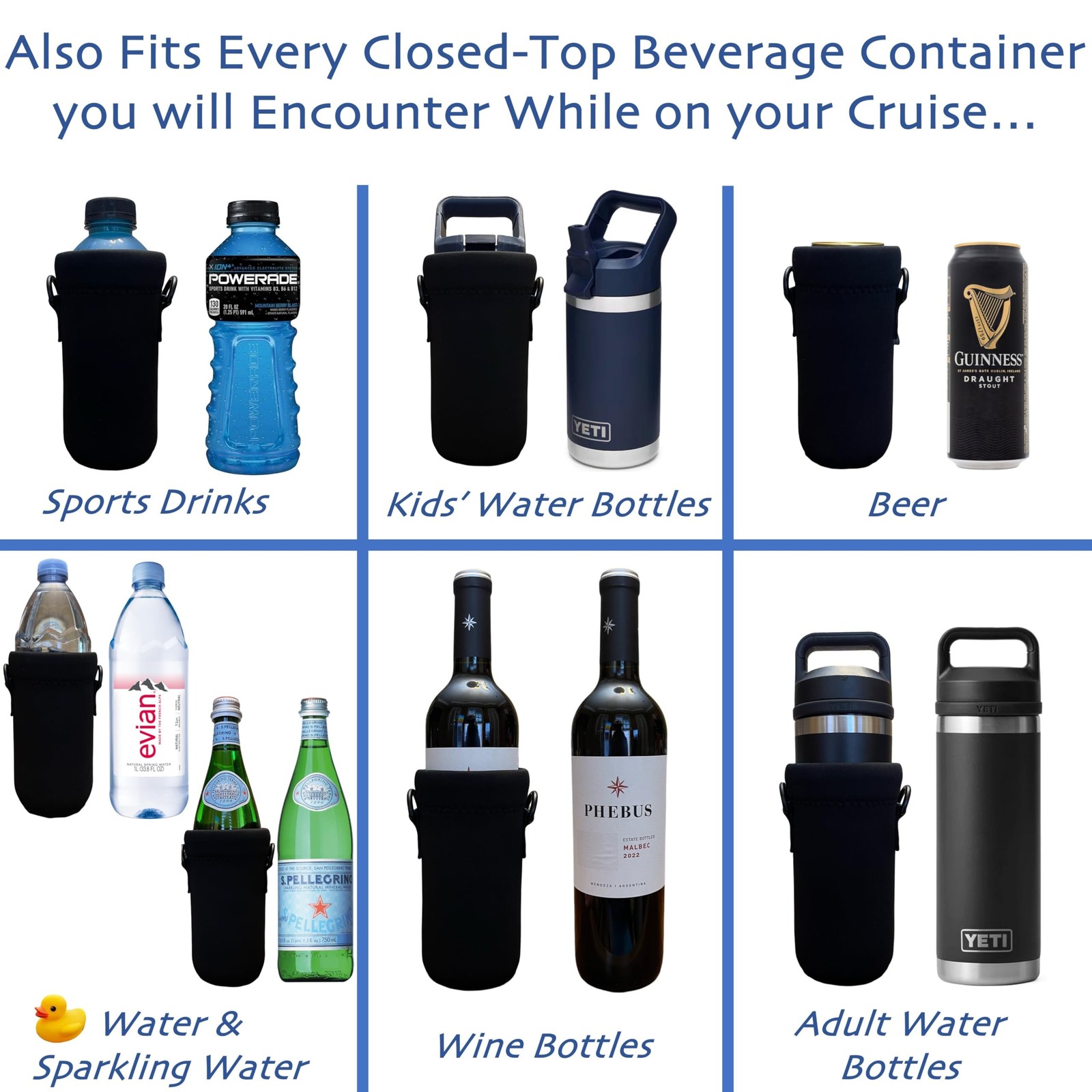 Cruise Ship Essentials Cup Sling Cruise Essentials 2026. Caribbean Cruise Mus…