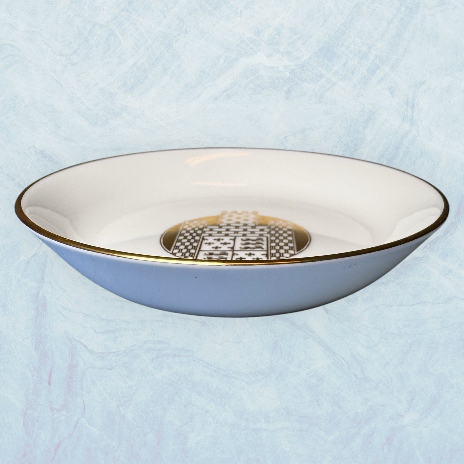 The Dorchester Hotel London Trinket Ring Dish Tray Royal Worcester Ashtray 4.5”