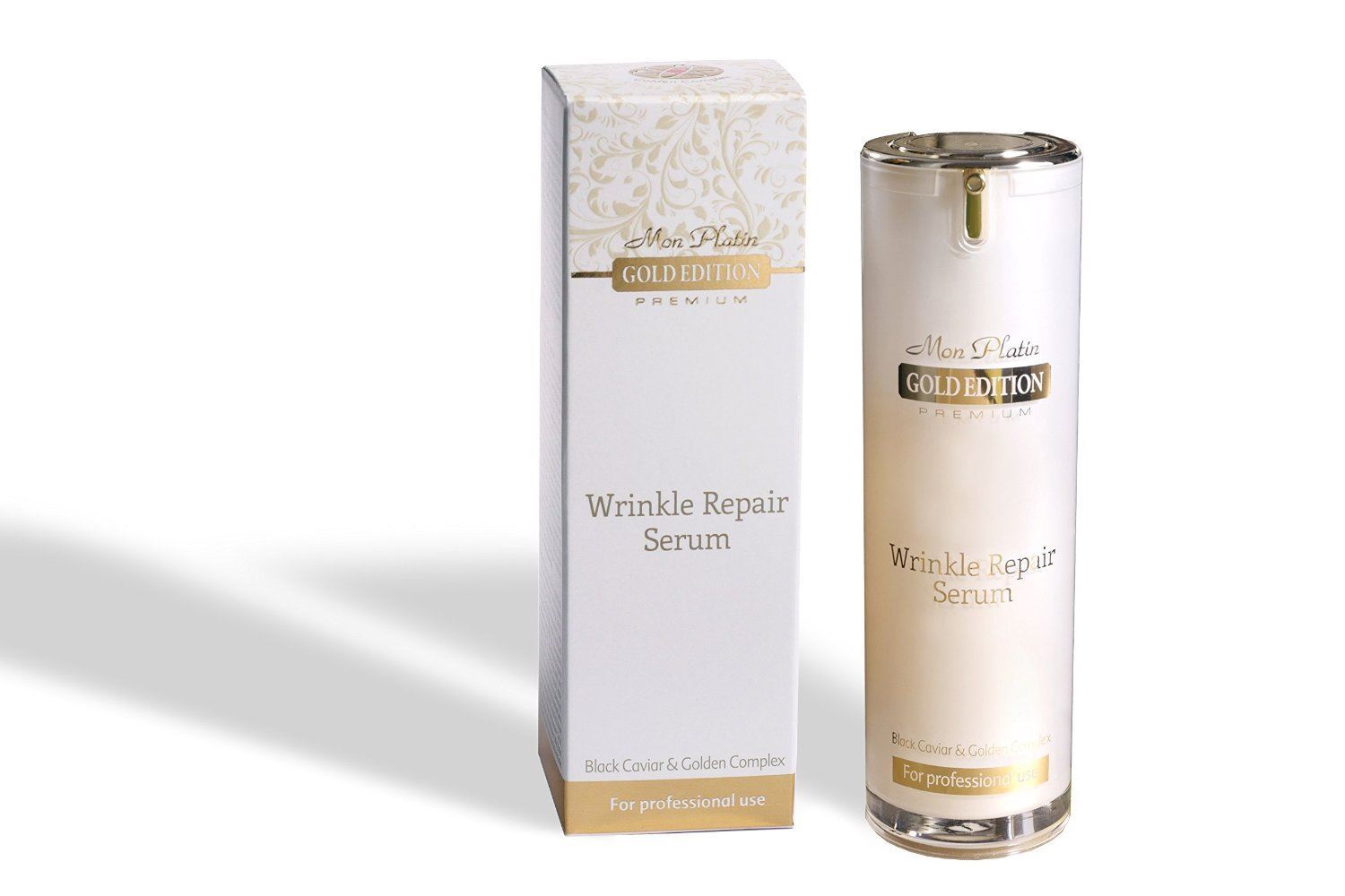 Mon Platin Dead Sea Gold Edition Wrinkle Repair Serum W Black Caviar 30ml