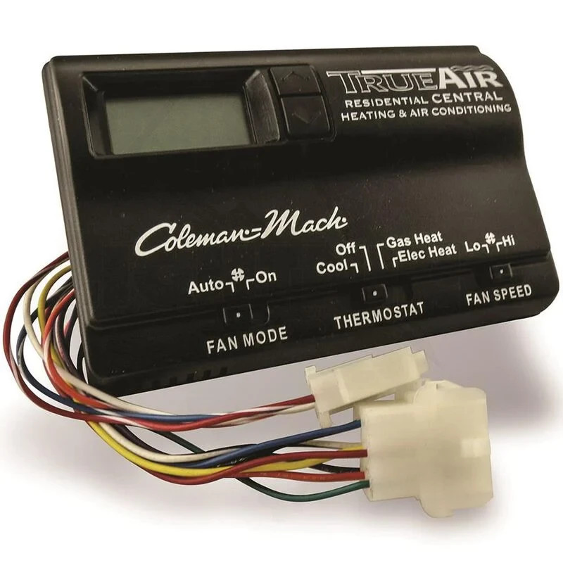 Digital Two-Stage Thermostat, Heat/Cool/Heat Pump, Black 6535-344 (D11)