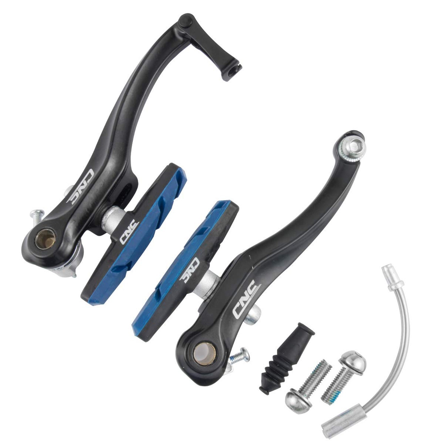 Chooee Mountain Bike Linear V-Brake Set Front and Rear 2 pairs/ Black Blue
