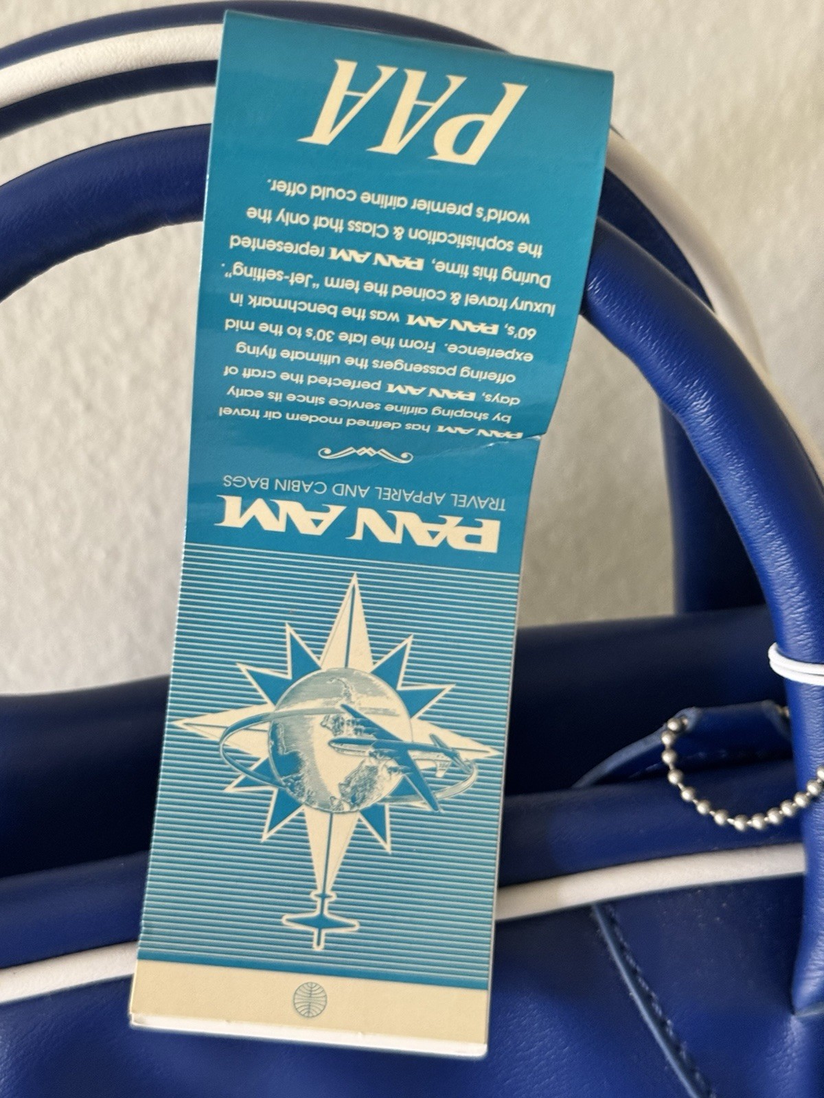 PAN AM Explorer Bag – Certified Pan Am Retro Style Reproduction of Original NWT