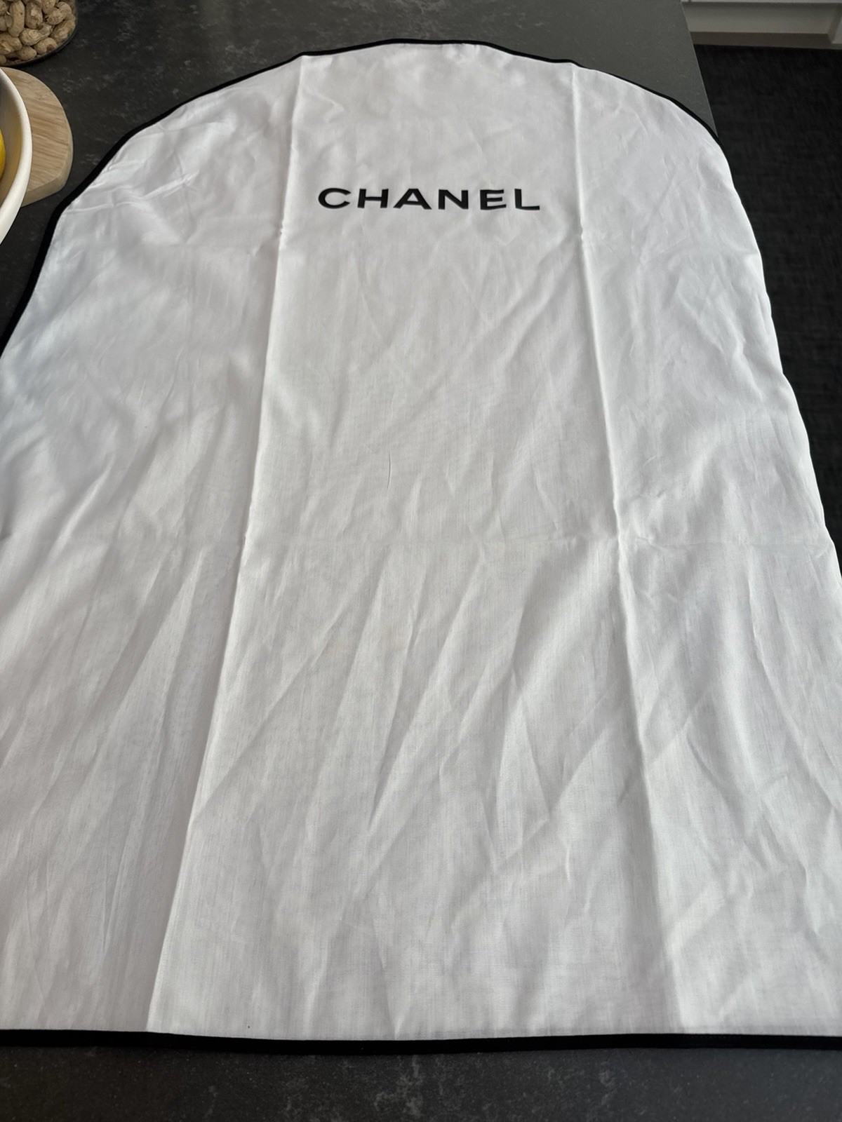 Chanel White Fabric Garment Bag 23-24” X 34-36” New From Store