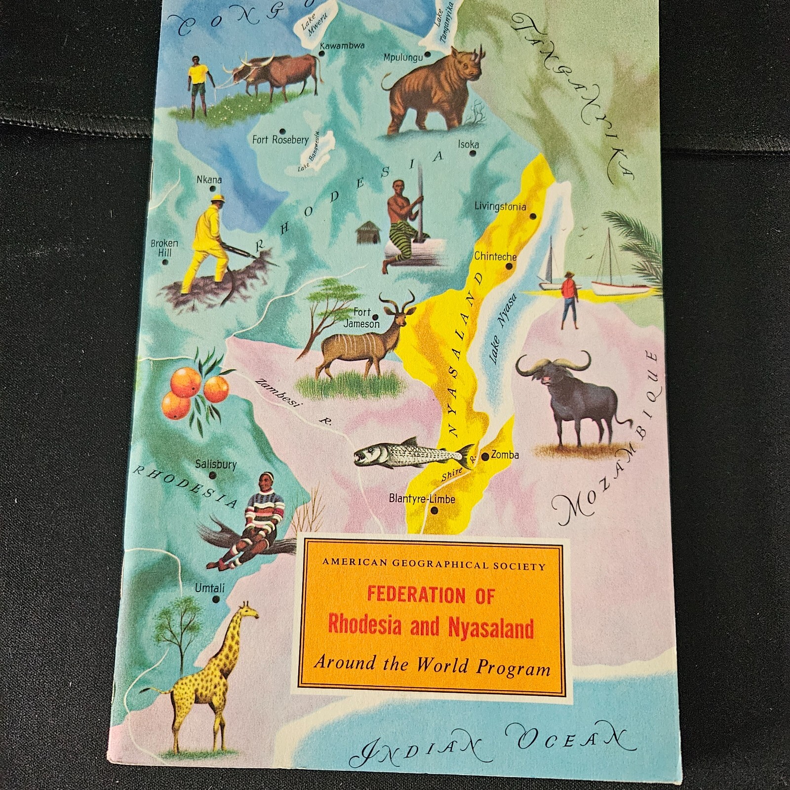 Lot of (11) American Geographical Society Around the World Programs