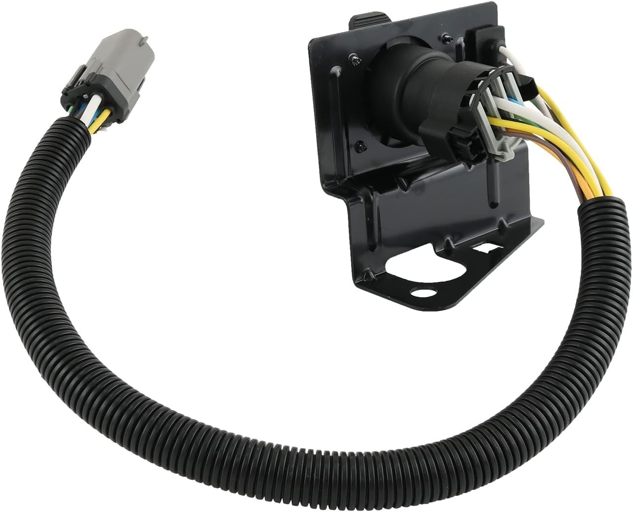 4 & 7 Pin Trailer Tow Wiring Harness Plug Compatible with 1999-2001 Ford F250