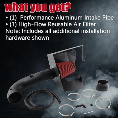 Cold Air Intake Fit for 2019-2024 Ram 1500 Cab 2019-2024 Ram 1500 5.7L 2WD/4WD