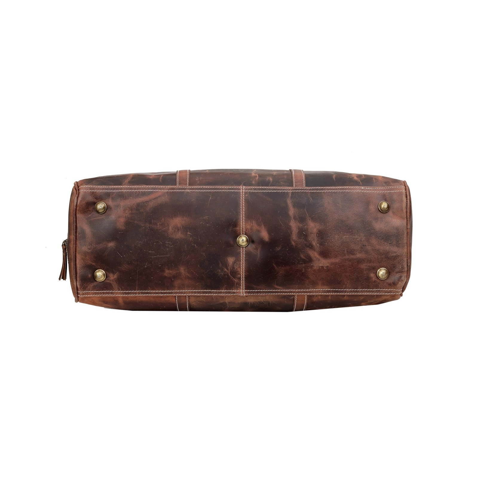 Leather 24 Inch Duffle Bag for Men and Women Large Carry On Luggage Weekender…