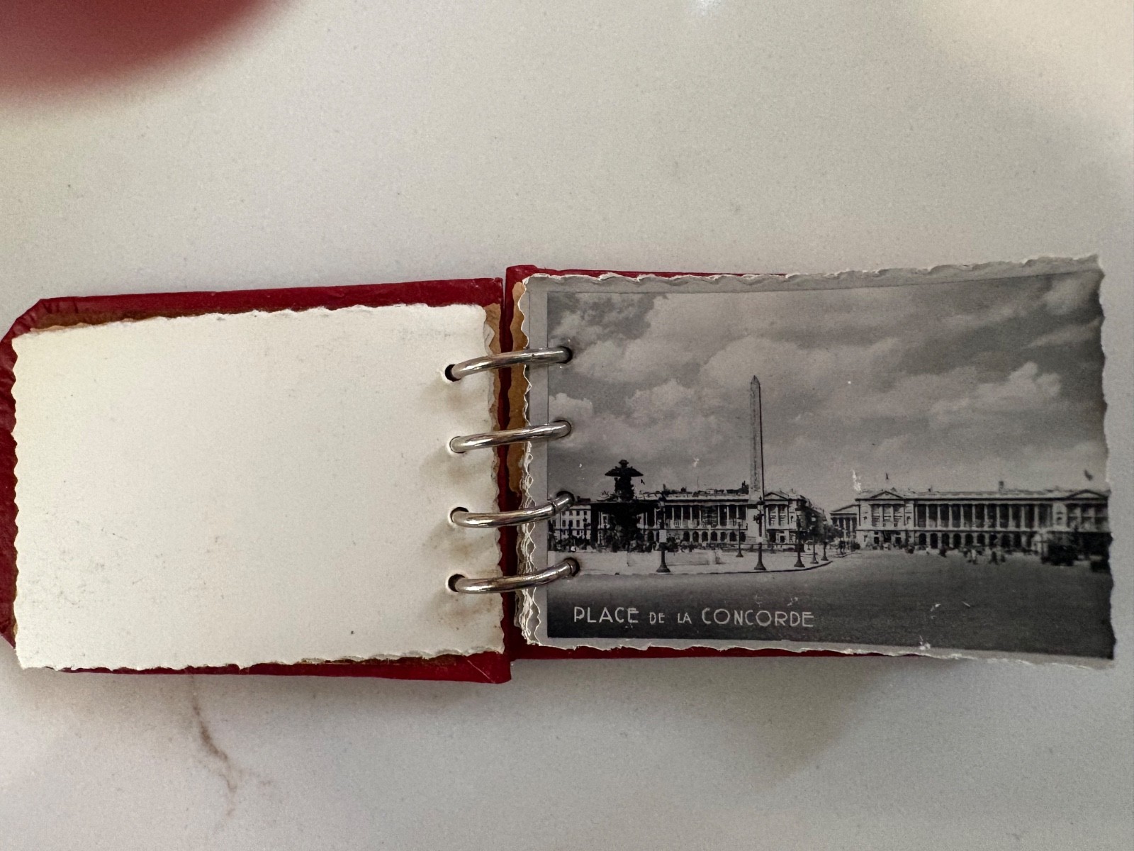 WWII VINTAGE FRANCE 1940’S FAMOUS PHOTOS Unique Mini Book-WarTime Black/white