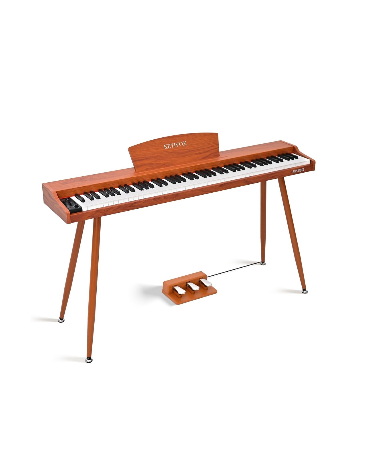 KEYIVOX 88 Key Digital Piano for Beginners, Home Electric Piano with Triple P…