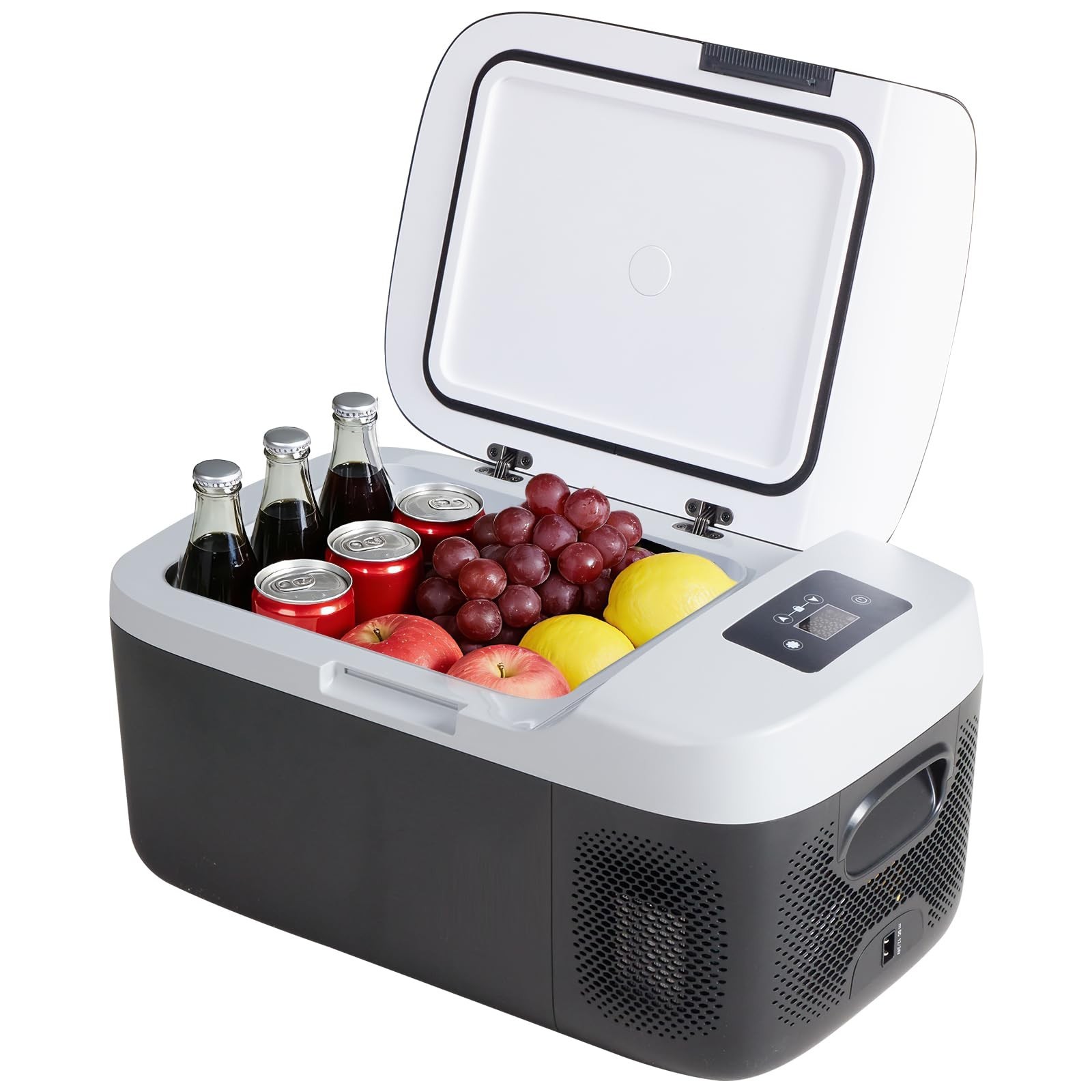 OLIXIS Portable Car Refrigerator, 17QT Single-Zone Electric Cooler for Vehicl…