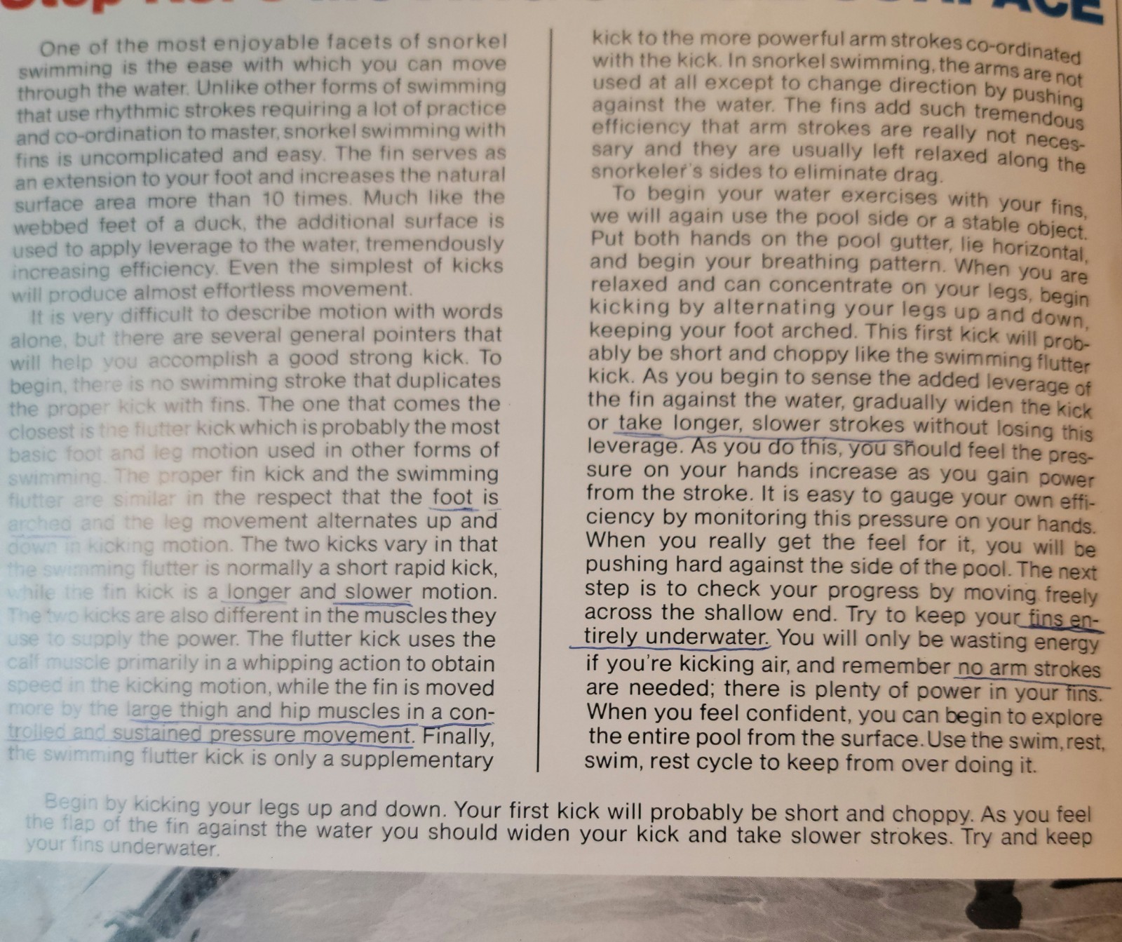 Scuba Pro MAGAZINE Learn Snorkel Swimming & Breath Hold Diving 1979