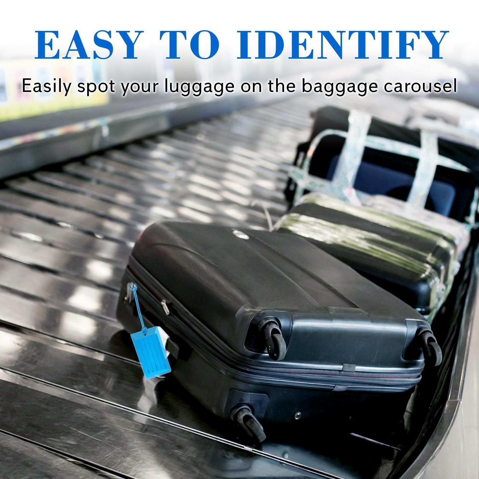 20 Pack Luggage Tags for Suitcases, Airplane Travel Essentials | Internationa…