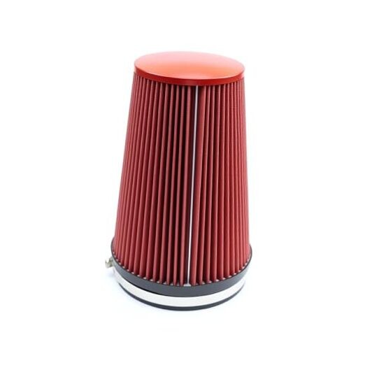 Fiber 6″ Cold Air Intake Filter () 260MM RED