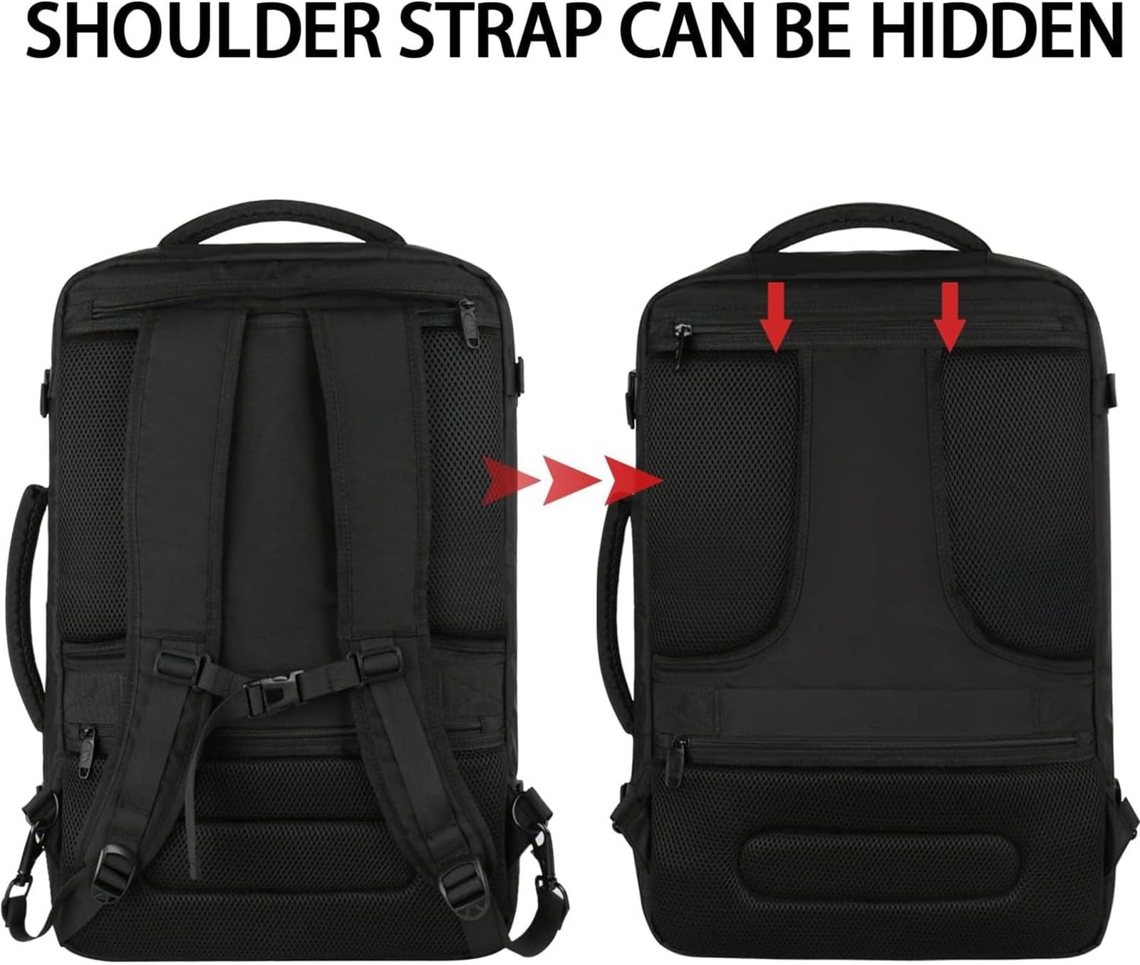 Vancropak 35L Carry on Bags for Airplanes, Luggage Backpack for Travel, Fligh…
