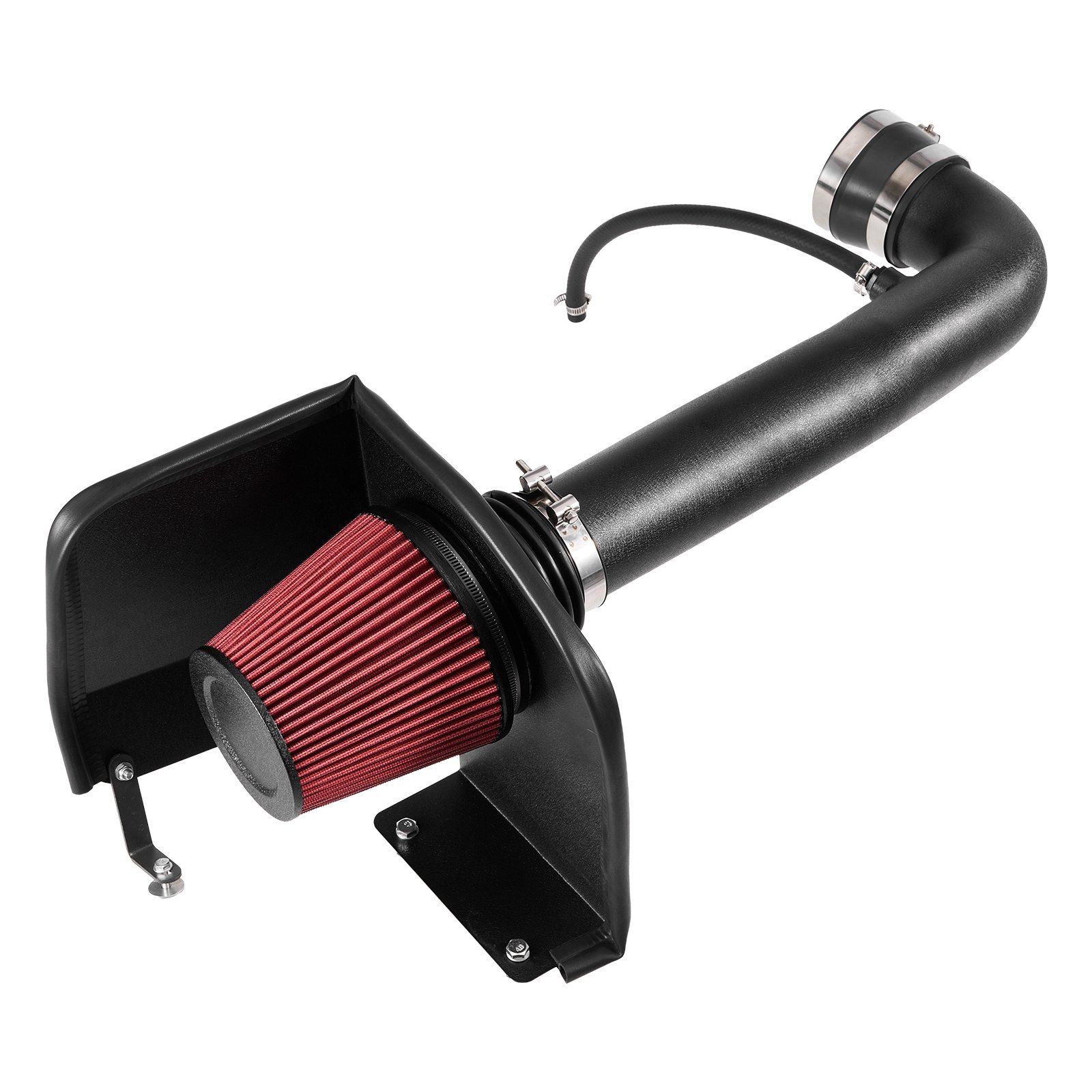 Cold Air Intake 3.5in w/Heat Shield for 2009-2013 GM 4.8L 5.3L 6.2L Trucks