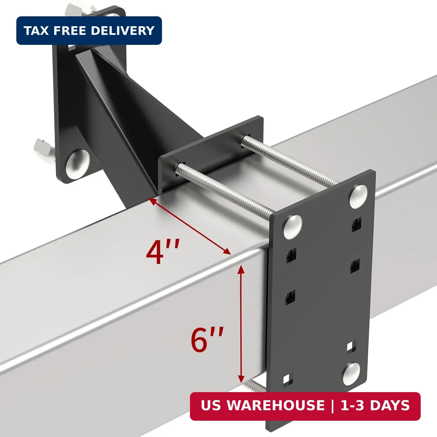 Trailer Spare Tire Mount for Utility,Spare Tire Carrier,Heavy Duty Holds up to 1