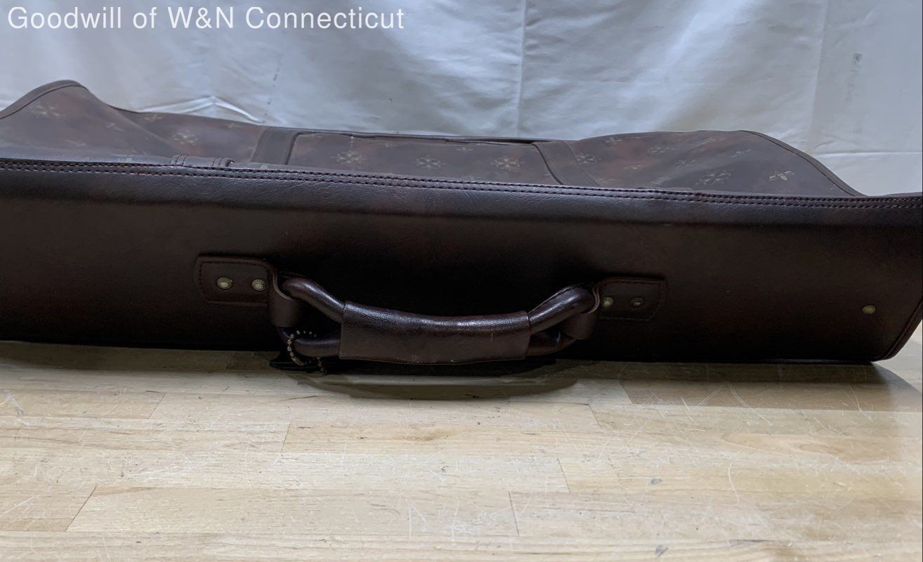 American Tourister Brown Leather Luggage Bag