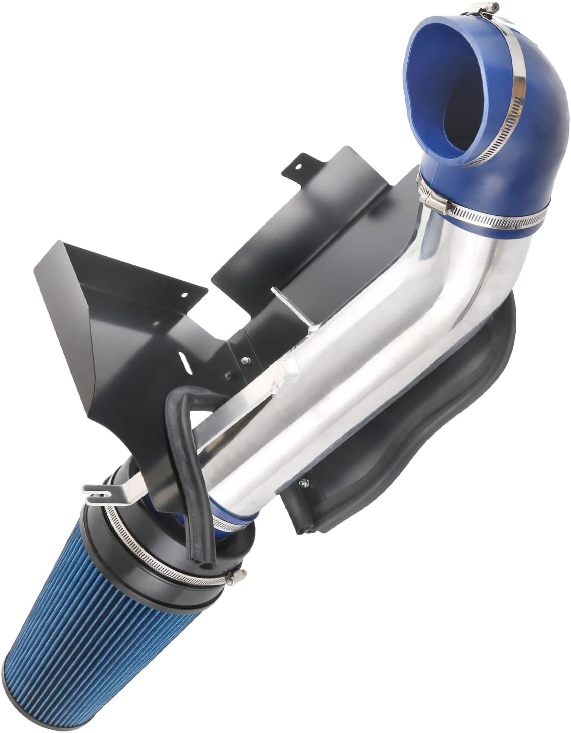 4 inch Cold Air Intake Kit with Heat Shield Replacement For Silverado 1500 2500