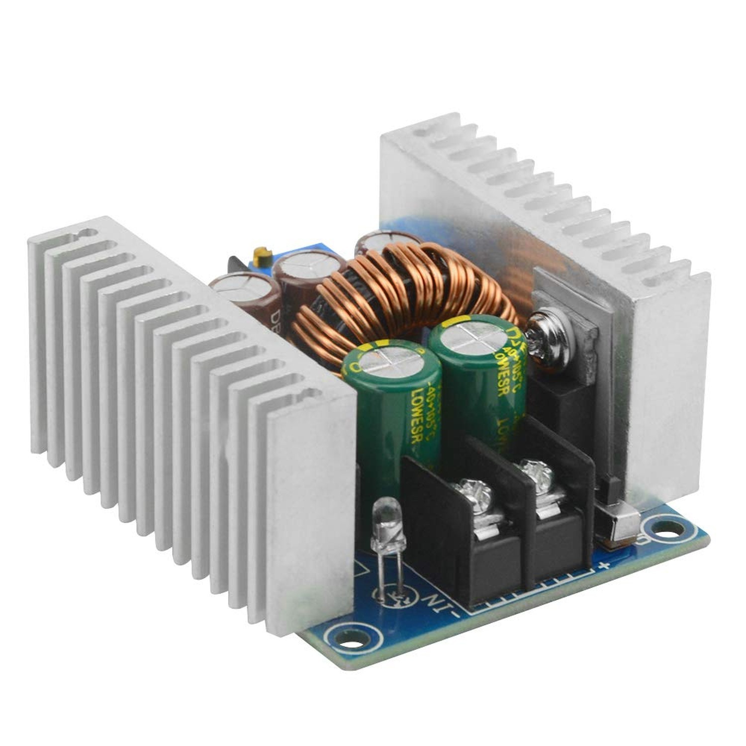 20A 300W High-Power Buck Converter Module DC 6-40V to DC 1.2-36V Adjustable C…