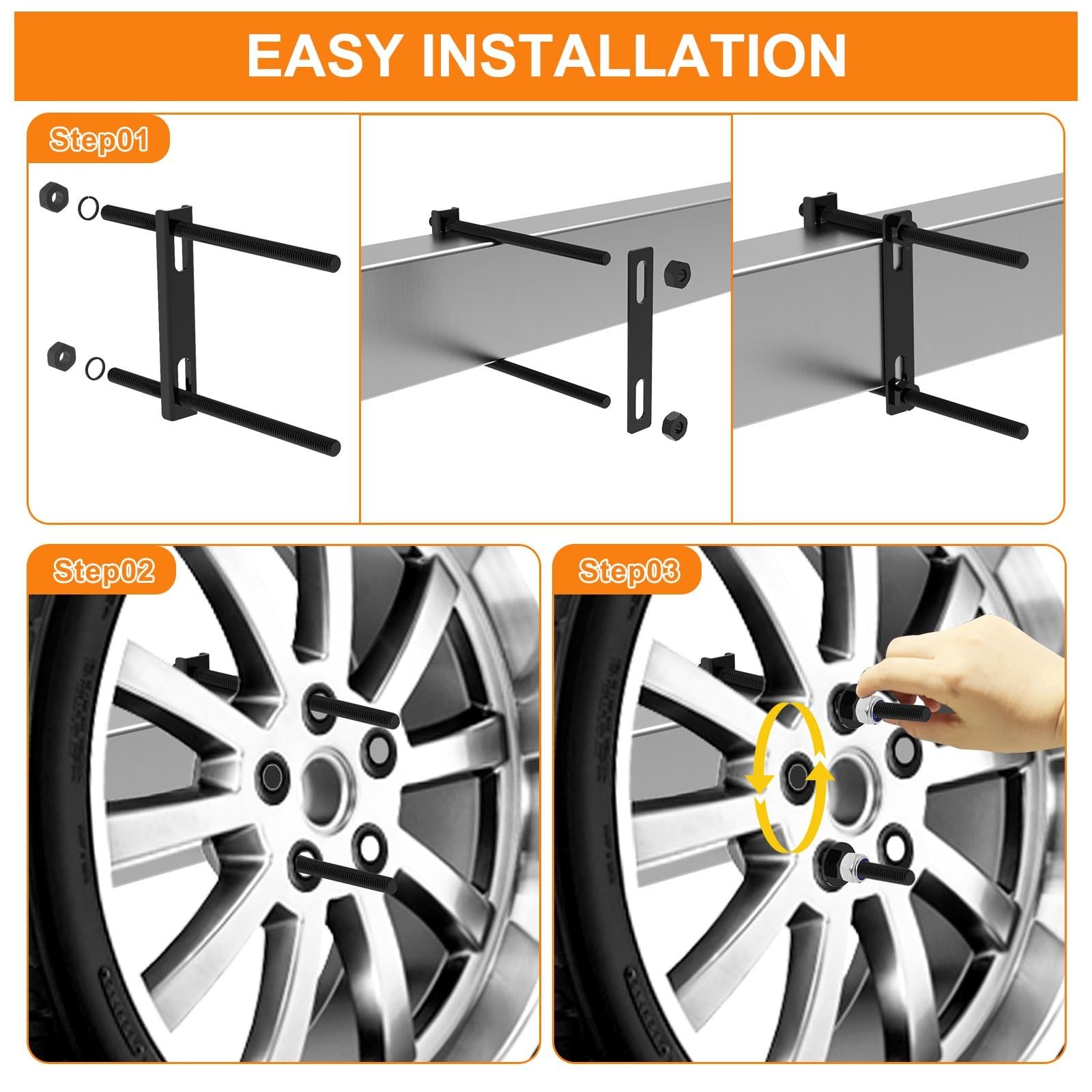 Trailer Spare Tire Mount, Spare Tire Mount for Utility Trailer, The Trailer A…