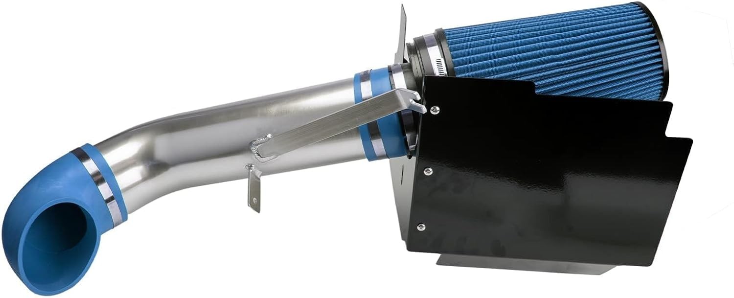 Cold Air Intake Kit Compatible with 99-06 G-M-C/Che-vy V8 4.8L/ 5.3L/ 6.0L, Filt