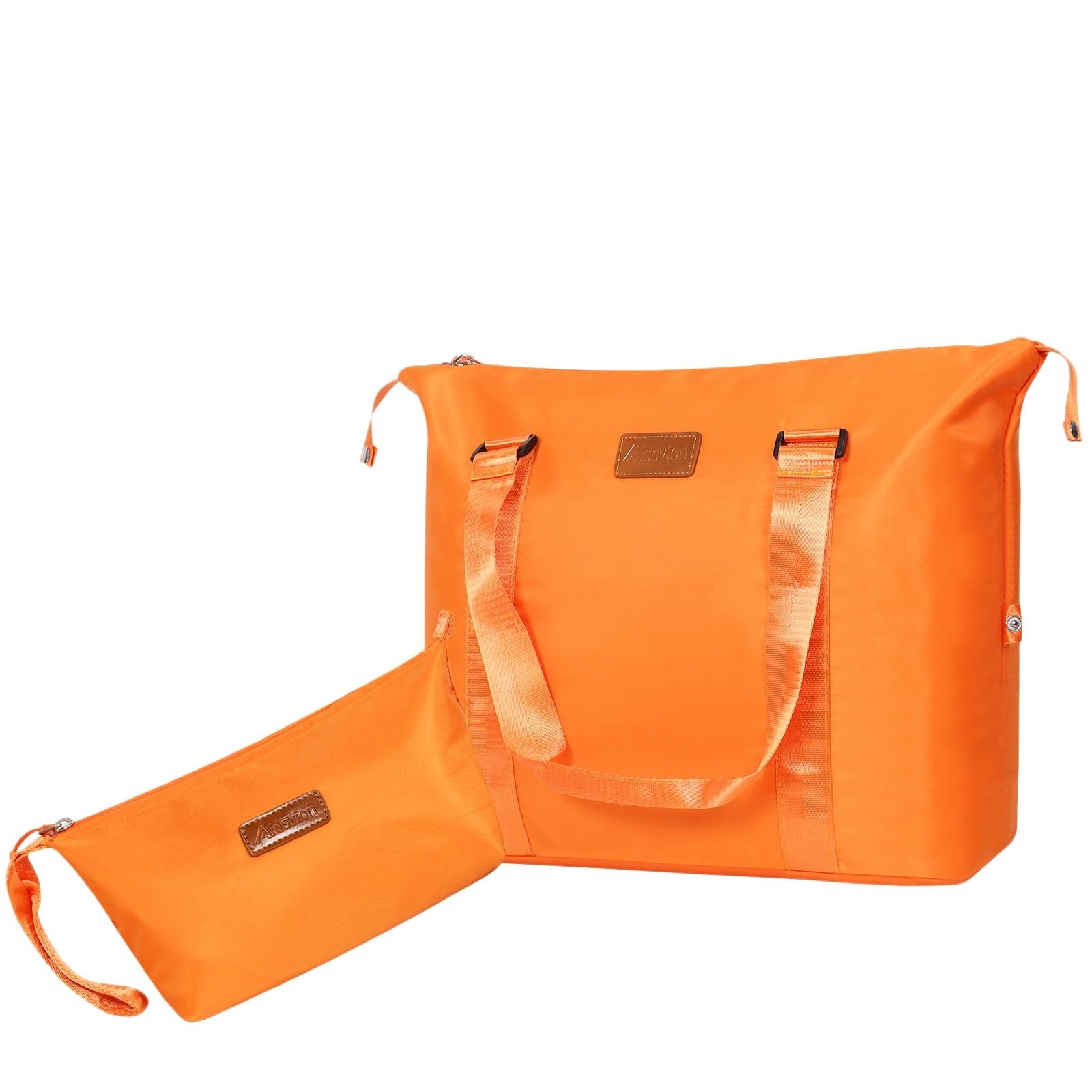 Weekender Duffel Bags for Women, Waterproof Travel Tote Bag with Trolley Slee…
